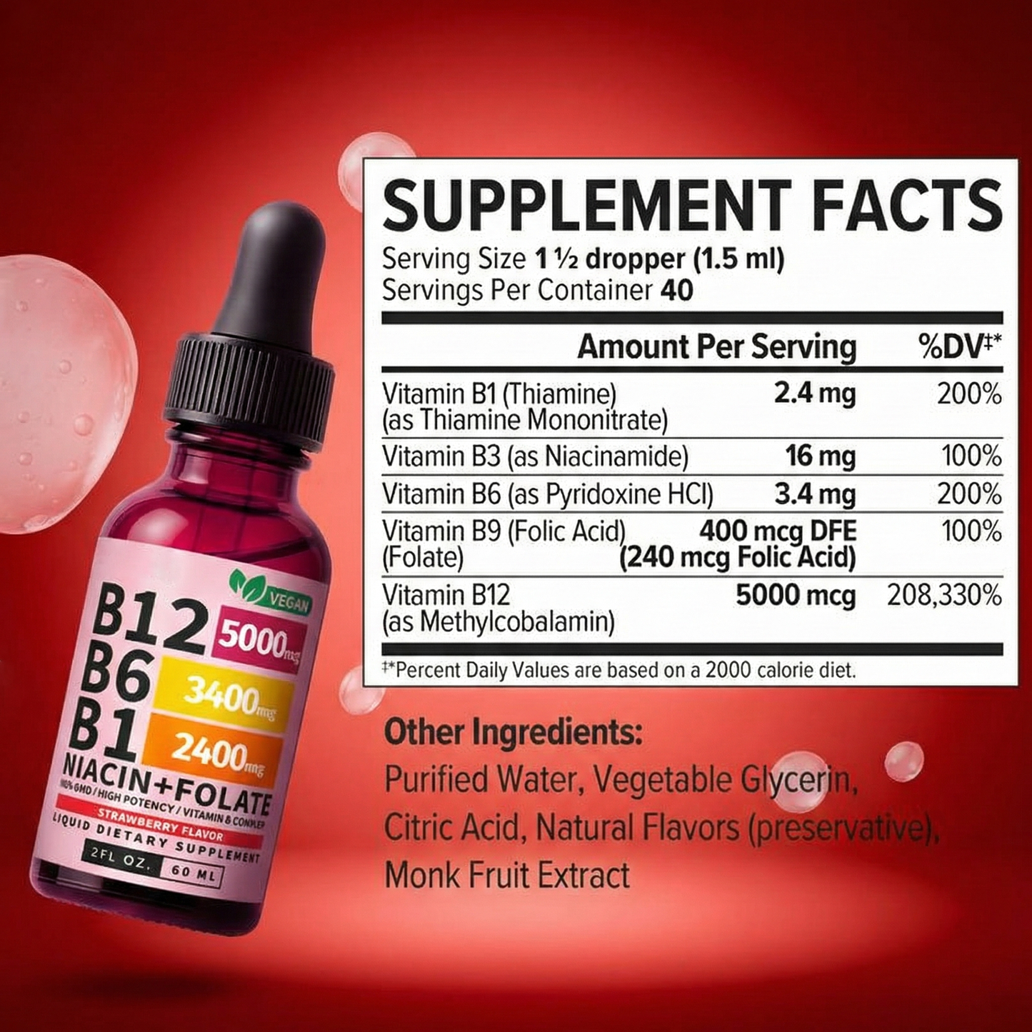 Nurture | Vitamin B12 Liquid Supplement