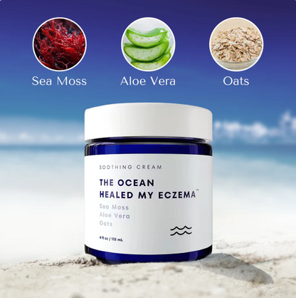 Nurture Natural Soothing Cream with Sea Moss & Oats | Eczema & Psoriasis Relief