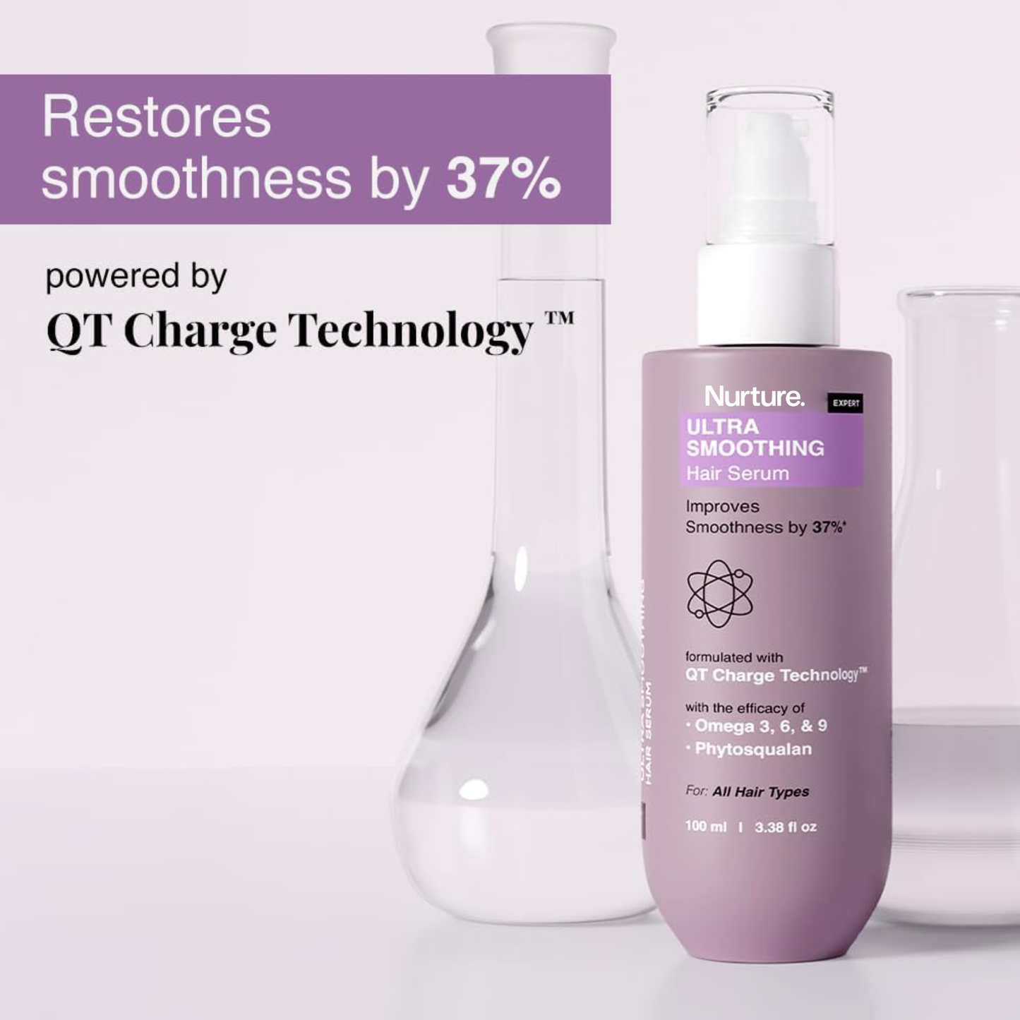 Nurture Ultra Smoothing Hair Serum – Reduce Frizz & Deep Hydration